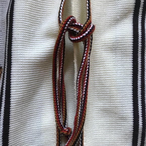 Vintage Boho 70s Bird Poncho/Shawl - Picture 3 of 6